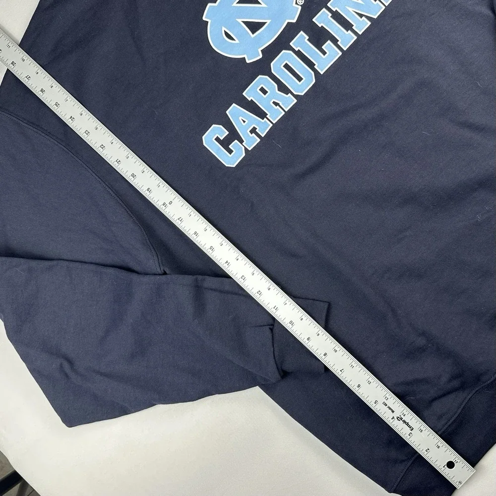 UNC North Carolina Tarheels Sweatshirt Mens XL Blue Champion Logo Sellout Weave - Picture 4 of 5